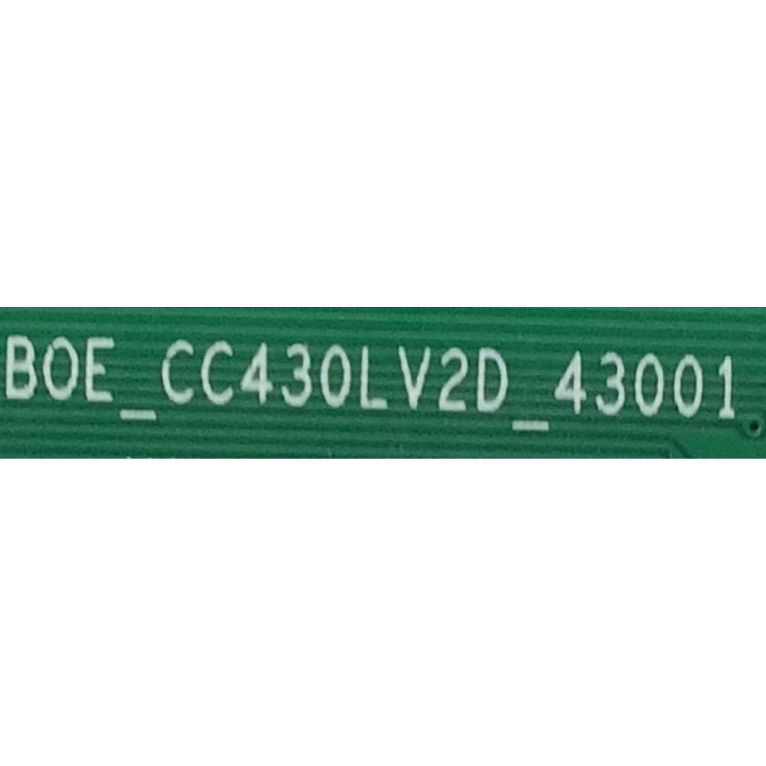 T-CON PARA TV VIZIO / NUMERO DE PARTE TCON_001_F_43_A / BOE_CC430LV2D_43001 / KSD0621101205751 / PANEL BOEI430WU1 / MODELO D43F-J04 LBVTC9 - Imagen 3